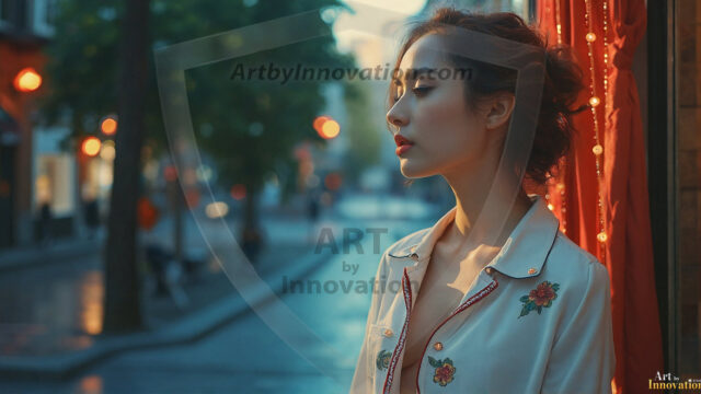 A collection of pictures of beautiful women from various locations around the world. This collection of images was created using AI and includes a mixture of real world locations, as well as fantasy settings. The image prompt was wrote to the make the background a high priority along with the model in the photograph.