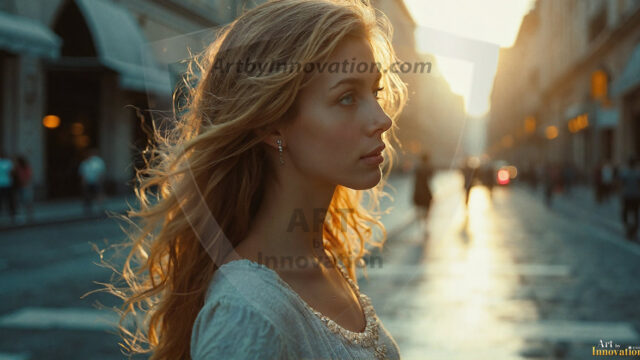 A collection of pictures of beautiful women from various locations around the world. This collection of images was created using AI and includes a mixture of real world locations, as well as fantasy settings. The image prompt was wrote to the make the background a high priority along with the model in the photograph.