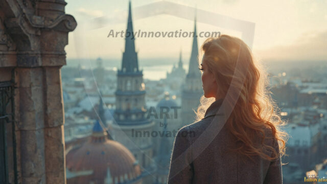 A collection of pictures of beautiful women from various locations around the world. This collection of images was created using AI and includes a mixture of real world locations, as well as fantasy settings. The image prompt was wrote to the make the background a high priority along with the model in the photograph.