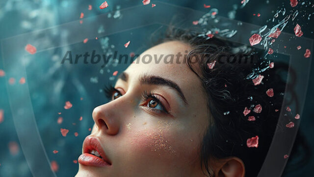 A collection of pictures of beautiful women from various locations around the world. This collection of images was created using AI and includes a mixture of real world locations, as well as fantasy settings. The image prompt was wrote to the make the background a high priority along with the model in the photograph.