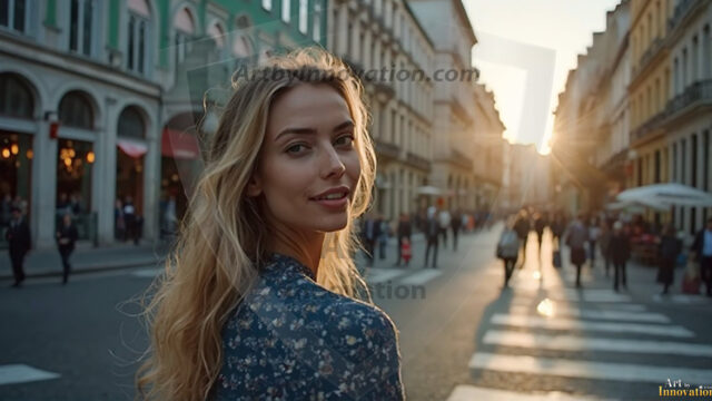 A collection of pictures of beautiful women from various locations around the world. This collection of images was created using AI and includes a mixture of real world locations, as well as fantasy settings. The image prompt was wrote to the make the background a high priority along with the model in the photograph.