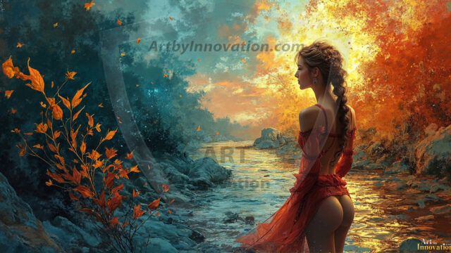 A collection of pictures of beautiful women from various locations around the world. This collection of images was created using AI and includes a mixture of real world locations, as well as fantasy settings. The image prompt was wrote to the make the background a high priority along with the model in the photograph.