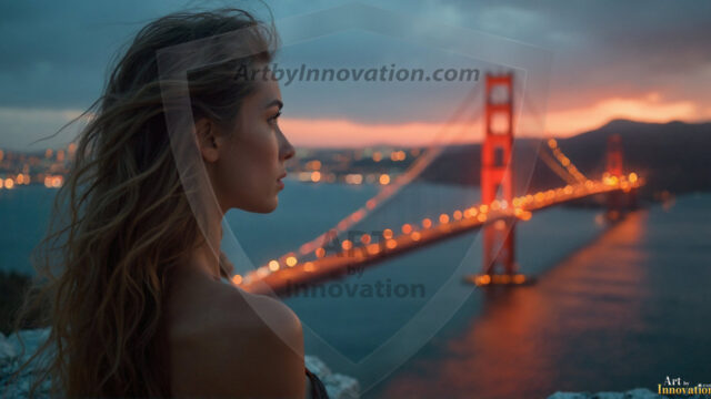 A collection of pictures of beautiful women from various locations around the world. This collection of images was created using AI and includes a mixture of real world locations, as well as fantasy settings. The image prompt was wrote to the make the background a high priority along with the model in the photograph.