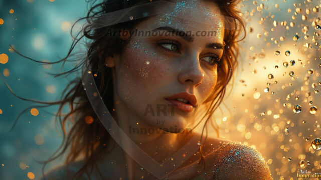 A collection of pictures of beautiful women from various locations around the world. This collection of images was created using AI and includes a mixture of real world locations, as well as fantasy settings. The image prompt was wrote to the make the background a high priority along with the model in the photograph.