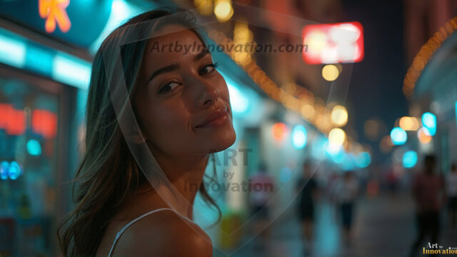 A collection of pictures of beautiful women from various locations around the world. This collection of images was created using AI and includes a mixture of real world locations, as well as fantasy settings. The image prompt was wrote to the make the background a high priority along with the model in the photograph.