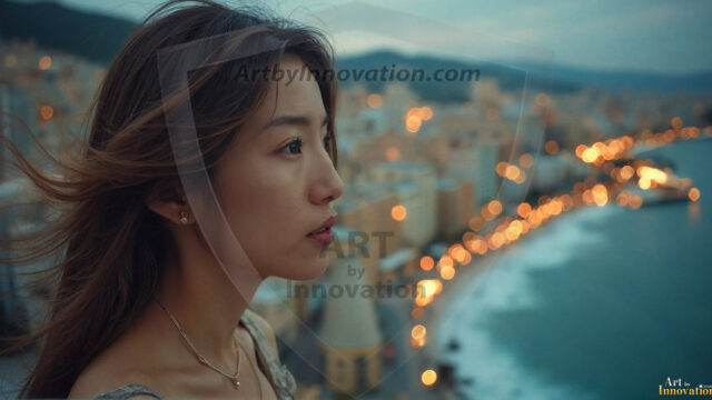 A collection of pictures of beautiful women from various locations around the world. This collection of images was created using AI and includes a mixture of real world locations, as well as fantasy settings. The image prompt was wrote to the make the background a high priority along with the model in the photograph.