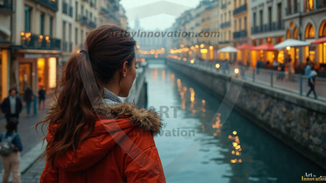 A collection of pictures of beautiful women from various locations around the world. This collection of images was created using AI and includes a mixture of real world locations, as well as fantasy settings. The image prompt was wrote to the make the background a high priority along with the model in the photograph.