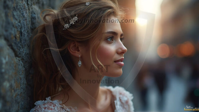 A collection of pictures of beautiful women from various locations around the world. This collection of images was created using AI and includes a mixture of real world locations, as well as fantasy settings. The image prompt was wrote to the make the background a high priority along with the model in the photograph.