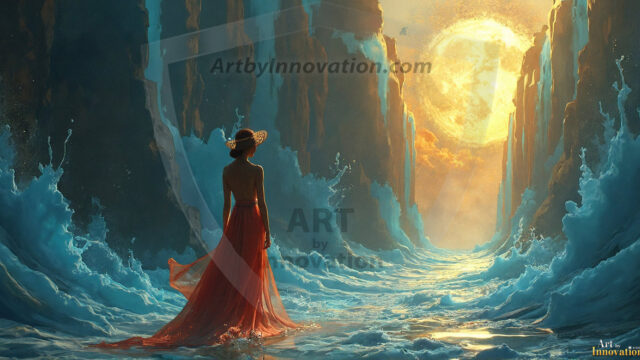 A collection of pictures of beautiful women from various locations around the world. This collection of images was created using AI and includes a mixture of real world locations, as well as fantasy settings. The image prompt was wrote to the make the background a high priority along with the model in the photograph.