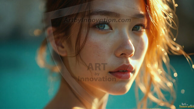 A collection of pictures of beautiful women from various locations around the world. This collection of images was created using AI and includes a mixture of real world locations, as well as fantasy settings. The image prompt was wrote to the make the background a high priority along with the model in the photograph.