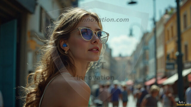 A collection of pictures of beautiful women from various locations around the world. This collection of images was created using AI and includes a mixture of real world locations, as well as fantasy settings. The image prompt was wrote to the make the background a high priority along with the model in the photograph.