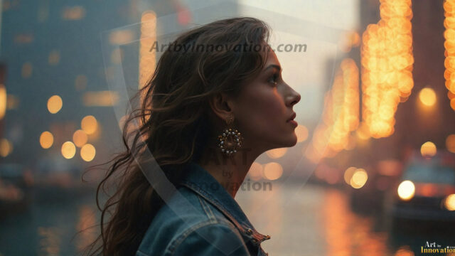 A collection of pictures of beautiful women from various locations around the world. This collection of images was created using AI and includes a mixture of real world locations, as well as fantasy settings. The image prompt was wrote to the make the background a high priority along with the model in the photograph.