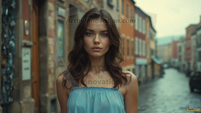A collection of pictures of beautiful women from various locations around the world. This collection of images was created using AI and includes a mixture of real world locations, as well as fantasy settings. The image prompt was wrote to the make the background a high priority along with the model in the photograph.