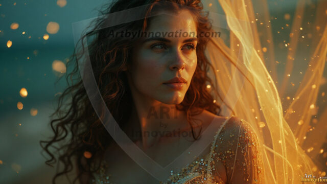 A collection of pictures of beautiful women from various locations around the world. This collection of images was created using AI and includes a mixture of real world locations, as well as fantasy settings. The image prompt was wrote to the make the background a high priority along with the model in the photograph.