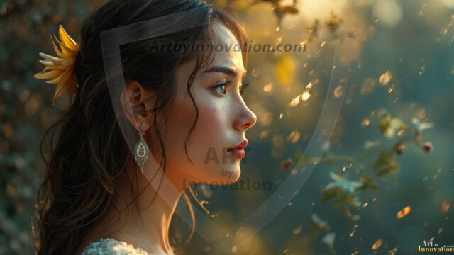 A collection of pictures of beautiful women from various locations around the world. This collection of images was created using AI and includes a mixture of real world locations, as well as fantasy settings. The image prompt was wrote to the make the background a high priority along with the model in the photograph.