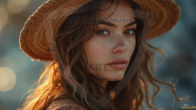 A collection of pictures of beautiful women from various locations around the world. This collection of images was created using AI and includes a mixture of real world locations, as well as fantasy settings. The image prompt was wrote to the make the background a high priority along with the model in the photograph.