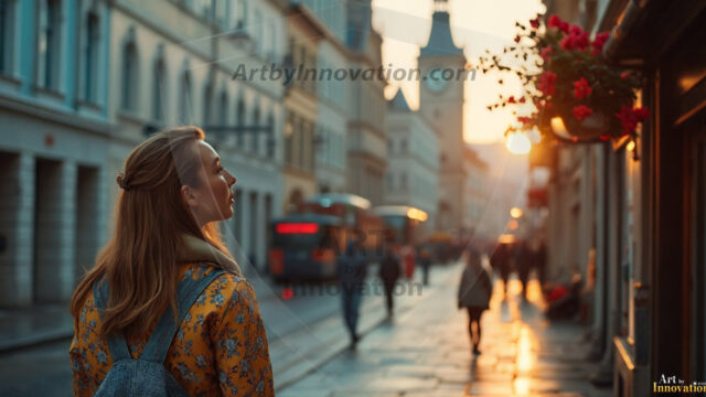 A collection of pictures of beautiful women from various locations around the world. This collection of images was created using AI and includes a mixture of real world locations, as well as fantasy settings. The image prompt was wrote to the make the background a high priority along with the model in the photograph.