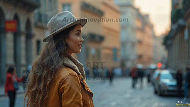 A collection of pictures of beautiful women from various locations around the world. This collection of images was created using AI and includes a mixture of real world locations, as well as fantasy settings. The image prompt was wrote to the make the background a high priority along with the model in the photograph.