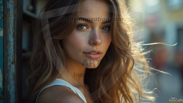 A collection of pictures of beautiful women from various locations around the world. This collection of images was created using AI and includes a mixture of real world locations, as well as fantasy settings. The image prompt was wrote to the make the background a high priority along with the model in the photograph.