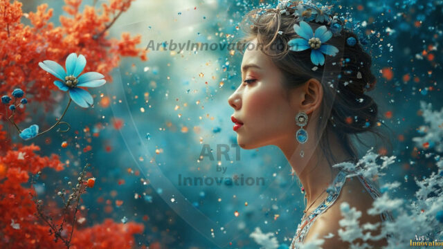 A collection of pictures of beautiful women from various locations around the world. This collection of images was created using AI and includes a mixture of real world locations, as well as fantasy settings. The image prompt was wrote to the make the background a high priority along with the model in the photograph.