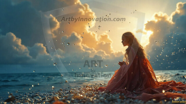 A collection of pictures of beautiful women from various locations around the world. This collection of images was created using AI and includes a mixture of real world locations, as well as fantasy settings. The image prompt was wrote to the make the background a high priority along with the model in the photograph.