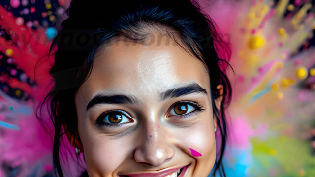When paint attacks and makes people happy — it's Art! This AI-generated abstract art collection features beautiful, joyful ladies in vibrant swimsuits, covered in vivid body paint as colorful explosions erupt around them. Each image captures a moment of pure happiness — huge smiles, paint bombs bursting in mid-air, rainbow colors flying. Combining photorealistic skin texture with surreal abstract paint dynamics, these images are as joyful as they are stunning. Created using AI, edited in Photoshop, by © Jeff Dupler | Art by Innovation | https://www.artbyinnovation.com