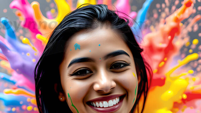 When paint attacks and makes people happy — it's Art! This AI-generated abstract art collection features beautiful, joyful ladies in vibrant swimsuits, covered in vivid body paint as colorful explosions erupt around them. Each image captures a moment of pure happiness — huge smiles, paint bombs bursting in mid-air, rainbow colors flying. Combining photorealistic skin texture with surreal abstract paint dynamics, these images are as joyful as they are stunning. Created using AI, edited in Photoshop, by © Jeff Dupler | Art by Innovation | https://www.artbyinnovation.com