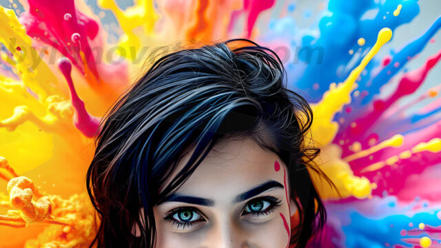 When paint attacks and makes people happy — it's Art! This AI-generated abstract art collection features beautiful, joyful ladies in vibrant swimsuits, covered in vivid body paint as colorful explosions erupt around them. Each image captures a moment of pure happiness — huge smiles, paint bombs bursting in mid-air, rainbow colors flying. Combining photorealistic skin texture with surreal abstract paint dynamics, these images are as joyful as they are stunning. Created using AI, edited in Photoshop, by © Jeff Dupler | Art by Innovation | https://www.artbyinnovation.com