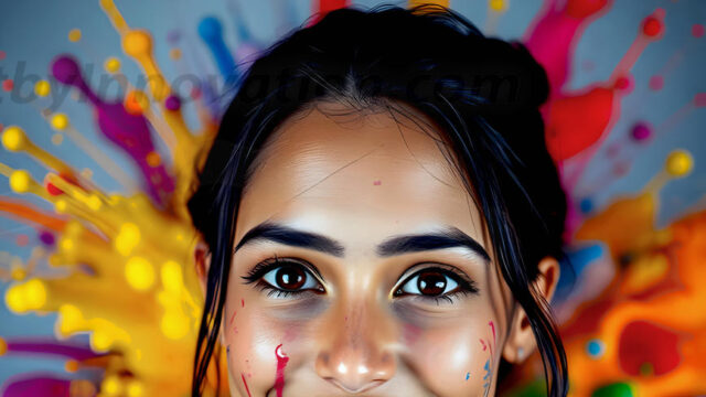 When paint attacks and makes people happy — it's Art! This AI-generated abstract art collection features beautiful, joyful ladies in vibrant swimsuits, covered in vivid body paint as colorful explosions erupt around them. Each image captures a moment of pure happiness — huge smiles, paint bombs bursting in mid-air, rainbow colors flying. Combining photorealistic skin texture with surreal abstract paint dynamics, these images are as joyful as they are stunning. Created using AI, edited in Photoshop, by © Jeff Dupler | Art by Innovation | https://www.artbyinnovation.com