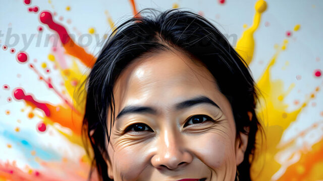 When paint attacks and makes people happy — it's Art! This AI-generated abstract art collection features beautiful, joyful ladies in vibrant swimsuits, covered in vivid body paint as colorful explosions erupt around them. Each image captures a moment of pure happiness — huge smiles, paint bombs bursting in mid-air, rainbow colors flying. Combining photorealistic skin texture with surreal abstract paint dynamics, these images are as joyful as they are stunning. Created using AI, edited in Photoshop, by © Jeff Dupler | Art by Innovation | https://www.artbyinnovation.com