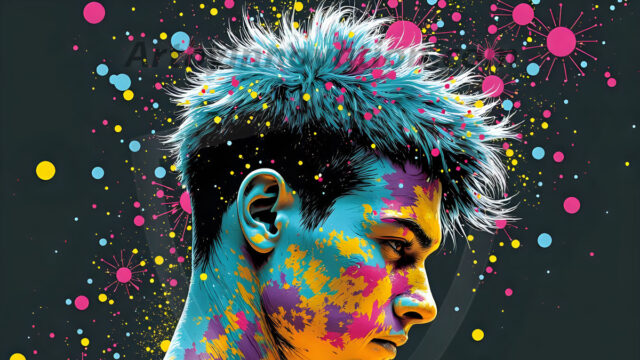 Paint Splat Fun - Hot men having fun with body paint. AI-generated abstract art featuring beautiful, handsome, sexy, shirtless, men, boys, lads, full of excitement joy and fun, covered in body paint, dynamic, interactive, Combining elements of realism with surreal abstract qualities, showcasing the potential of AI in artistic expression. Photos of guys, just smiling, happy, and having a good time. Most of them are smiling because a paint bomb just blow up next to them, so I'm calling is Abstract Art. When paint attacks and makes people happy, it's Art!