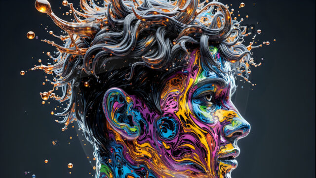 Paint Splat Fun - Hot men having fun with body paint. AI-generated abstract art featuring beautiful, handsome, sexy, shirtless, men, boys, lads, full of excitement joy and fun, covered in body paint, dynamic, interactive, Combining elements of realism with surreal abstract qualities, showcasing the potential of AI in artistic expression. Photos of guys, just smiling, happy, and having a good time. Most of them are smiling because a paint bomb just blow up next to them, so I'm calling is Abstract Art. When paint attacks and makes people happy, it's Art!