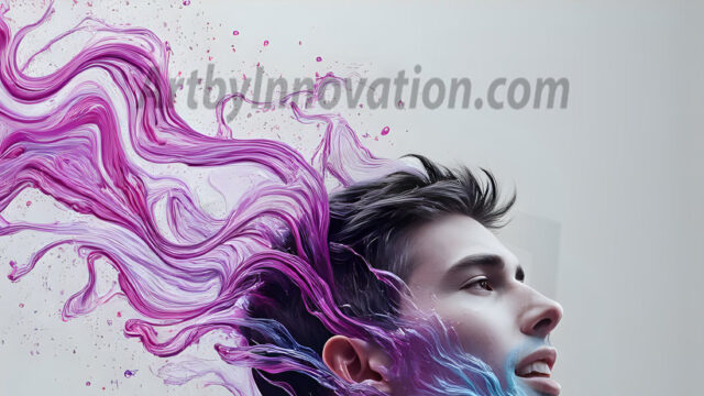 Paint Splat Fun - Hot men having fun with body paint. AI-generated abstract art featuring beautiful, handsome, sexy, shirtless, men, boys, lads, full of excitement joy and fun, covered in body paint, dynamic, interactive, Combining elements of realism with surreal abstract qualities, showcasing the potential of AI in artistic expression. Photos of guys, just smiling, happy, and having a good time. Most of them are smiling because a paint bomb just blow up next to them, so I'm calling is Abstract Art. When paint attacks and makes people happy, it's Art!