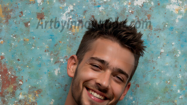 Paint Splat Fun - Hot men having fun with body paint. AI-generated abstract art featuring beautiful, handsome, sexy, shirtless, men, boys, lads, full of excitement joy and fun, covered in body paint, dynamic, interactive, Combining elements of realism with surreal abstract qualities, showcasing the potential of AI in artistic expression. Photos of guys, just smiling, happy, and having a good time. Most of them are smiling because a paint bomb just blow up next to them, so I'm calling is Abstract Art. When paint attacks and makes people happy, it's Art!