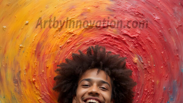 Paint Splat Fun - Hot men having fun with body paint. AI-generated abstract art featuring beautiful, handsome, sexy, shirtless, men, boys, lads, full of excitement joy and fun, covered in body paint, dynamic, interactive, Combining elements of realism with surreal abstract qualities, showcasing the potential of AI in artistic expression. Photos of guys, just smiling, happy, and having a good time. Most of them are smiling because a paint bomb just blow up next to them, so I'm calling is Abstract Art. When paint attacks and makes people happy, it's Art!