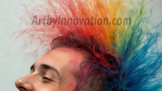 Paint Splat Fun - Hot men having fun with body paint. AI-generated abstract art featuring beautiful, handsome, sexy, shirtless, men, boys, lads, full of excitement joy and fun, covered in body paint, dynamic, interactive, Combining elements of realism with surreal abstract qualities, showcasing the potential of AI in artistic expression. Photos of guys, just smiling, happy, and having a good time. Most of them are smiling because a paint bomb just blow up next to them, so I'm calling is Abstract Art. When paint attacks and makes people happy, it's Art!