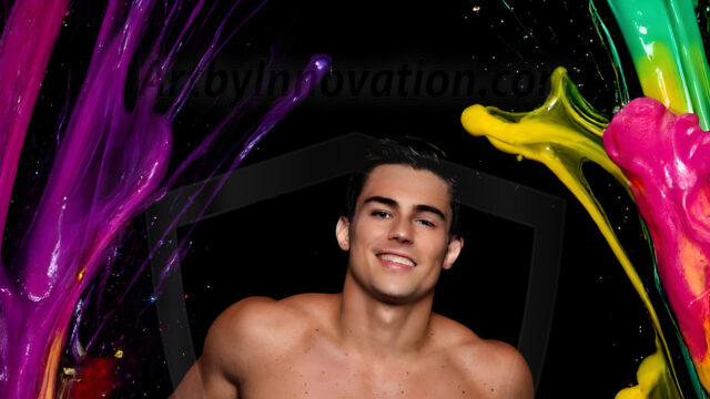 Paint Splat Fun - Hot men having fun with body paint. AI-generated abstract art featuring beautiful, handsome, sexy, shirtless, men, boys, lads, full of excitement joy and fun, covered in body paint, dynamic, interactive, Combining elements of realism with surreal abstract qualities, showcasing the potential of AI in artistic expression. Photos of guys, just smiling, happy, and having a good time. Most of them are smiling because a paint bomb just blow up next to them, so I'm calling is Abstract Art. When paint attacks and makes people happy, it's Art!