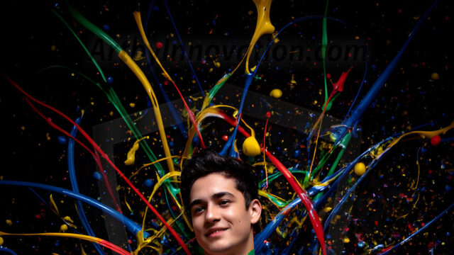 Paint Splat Fun - Hot men having fun with body paint. AI-generated abstract art featuring beautiful, handsome, sexy, shirtless, men, boys, lads, full of excitement joy and fun, covered in body paint, dynamic, interactive, Combining elements of realism with surreal abstract qualities, showcasing the potential of AI in artistic expression. Photos of guys, just smiling, happy, and having a good time. Most of them are smiling because a paint bomb just blow up next to them, so I'm calling is Abstract Art. When paint attacks and makes people happy, it's Art!