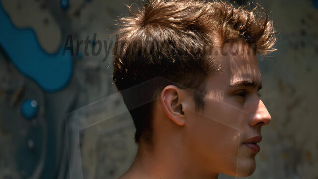 AI-generated abstract art featuring beautiful, handsome, sexy, shirtless, men, boys, lads, full of excitement joy and fun, covered in body paint, dynamic, interactive, Combining elements of realism with surreal abstract qualities, showcasing the potential of AI in artistic expression. Photos of guys, just smiling, happy, and having a good time. Most of them are smiling because a paint bomb just blow up next to them, so I'm calling is Abstract Art. When paint attacks and makes people happy, it's Art!