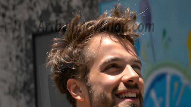 AI-generated abstract art featuring beautiful, handsome, sexy, shirtless, men, boys, lads, full of excitement joy and fun, covered in body paint, dynamic, interactive, Combining elements of realism with surreal abstract qualities, showcasing the potential of AI in artistic expression. Photos of guys, just smiling, happy, and having a good time. Most of them are smiling because a paint bomb just blow up next to them, so I'm calling is Abstract Art. When paint attacks and makes people happy, it's Art!