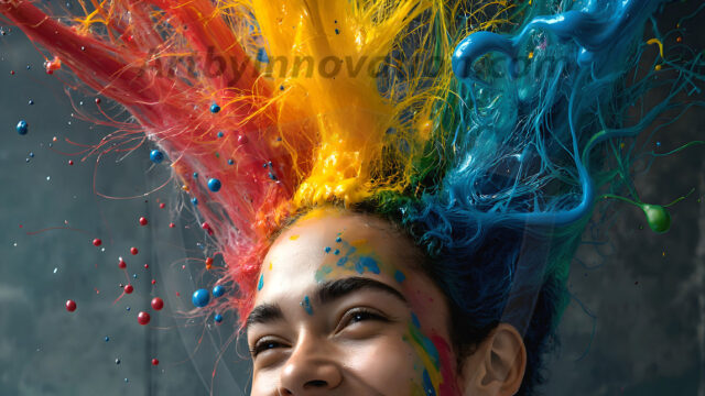 AI-generated abstract art featuring beautiful, handsome, sexy, shirtless, men, boys, lads, full of excitement joy and fun, covered in body paint, dynamic, interactive, Combining elements of realism with surreal abstract qualities, showcasing the potential of AI in artistic expression. Photos of guys, just smiling, happy, and having a good time. Most of them are smiling because a paint bomb just blow up next to them, so I'm calling is Abstract Art. When paint attacks and makes people happy, it's Art!