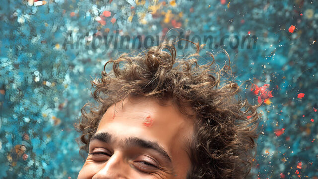 AI-generated abstract art featuring beautiful, handsome, sexy, shirtless, men, boys, lads, full of excitement joy and fun, covered in body paint, dynamic, interactive, Combining elements of realism with surreal abstract qualities, showcasing the potential of AI in artistic expression. Photos of guys, just smiling, happy, and having a good time. Most of them are smiling because a paint bomb just blow up next to them, so I'm calling is Abstract Art. When paint attacks and makes people happy, it's Art!