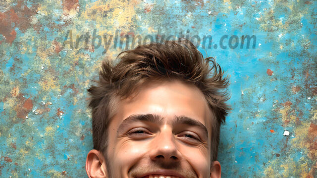 AI-generated abstract art featuring beautiful, handsome, sexy, shirtless, men, boys, lads, full of excitement joy and fun, covered in body paint, dynamic, interactive, Combining elements of realism with surreal abstract qualities, showcasing the potential of AI in artistic expression. Photos of guys, just smiling, happy, and having a good time. Most of them are smiling because a paint bomb just blow up next to them, so I'm calling is Abstract Art. When paint attacks and makes people happy, it's Art!