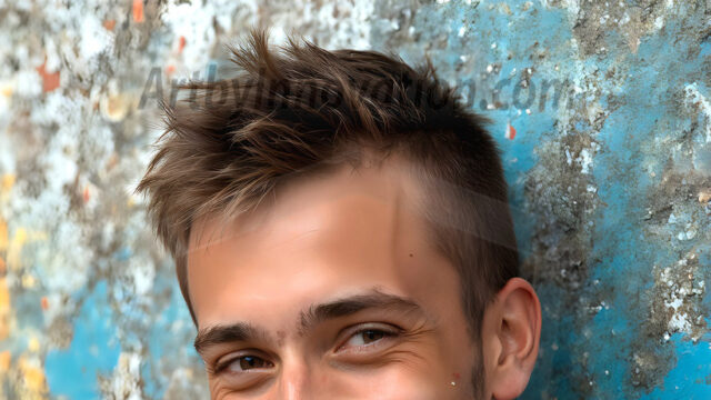 AI-generated abstract art featuring beautiful, handsome, sexy, shirtless, men, boys, lads, full of excitement joy and fun, covered in body paint, dynamic, interactive, Combining elements of realism with surreal abstract qualities, showcasing the potential of AI in artistic expression. Photos of guys, just smiling, happy, and having a good time. Most of them are smiling because a paint bomb just blow up next to them, so I'm calling is Abstract Art. When paint attacks and makes people happy, it's Art!