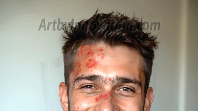 AI-generated abstract art featuring beautiful, handsome, sexy, shirtless, men, boys, lads, full of excitement joy and fun, covered in body paint, dynamic, interactive, Combining elements of realism with surreal abstract qualities, showcasing the potential of AI in artistic expression. Photos of guys, just smiling, happy, and having a good time. Most of them are smiling because a paint bomb just blow up next to them, so I'm calling is Abstract Art. When paint attacks and makes people happy, it's Art!