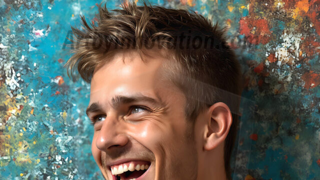 AI-generated abstract art featuring beautiful, handsome, sexy, shirtless, men, boys, lads, full of excitement joy and fun, covered in body paint, dynamic, interactive, Combining elements of realism with surreal abstract qualities, showcasing the potential of AI in artistic expression. Photos of guys, just smiling, happy, and having a good time. Most of them are smiling because a paint bomb just blow up next to them, so I'm calling is Abstract Art. When paint attacks and makes people happy, it's Art!