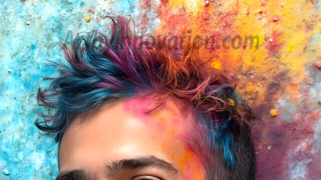 AI-generated abstract art featuring beautiful, handsome, sexy, shirtless, men, boys, lads, full of excitement joy and fun, covered in body paint, dynamic, interactive, Combining elements of realism with surreal abstract qualities, showcasing the potential of AI in artistic expression. Photos of guys, just smiling, happy, and having a good time. Most of them are smiling because a paint bomb just blow up next to them, so I'm calling is Abstract Art. When paint attacks and makes people happy, it's Art!