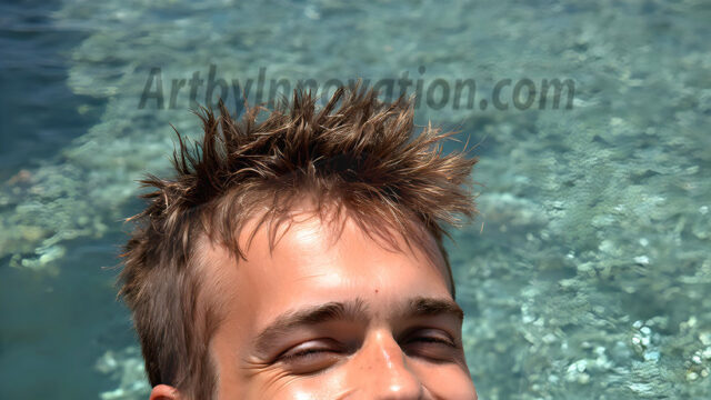 AI-generated abstract art featuring beautiful, handsome, sexy, shirtless, men, boys, lads, full of excitement joy and fun, covered in body paint, dynamic, interactive, Combining elements of realism with surreal abstract qualities, showcasing the potential of AI in artistic expression. Photos of guys, just smiling, happy, and having a good time. Most of them are smiling because a paint bomb just blow up next to them, so I'm calling is Abstract Art. When paint attacks and makes people happy, it's Art!