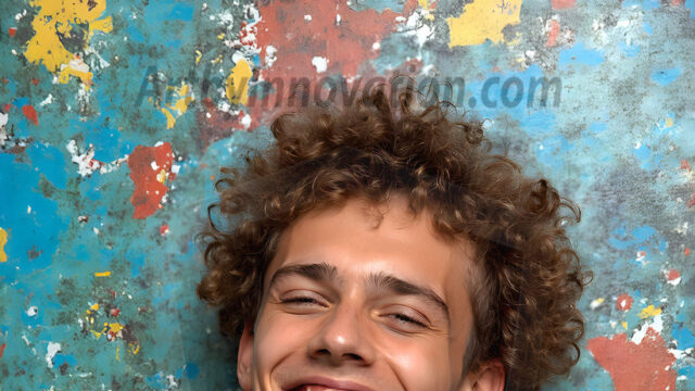 AI-generated abstract art featuring beautiful, handsome, sexy, shirtless, men, boys, lads, full of excitement joy and fun, covered in body paint, dynamic, interactive, Combining elements of realism with surreal abstract qualities, showcasing the potential of AI in artistic expression. Photos of guys, just smiling, happy, and having a good time. Most of them are smiling because a paint bomb just blow up next to them, so I'm calling is Abstract Art. When paint attacks and makes people happy, it's Art!