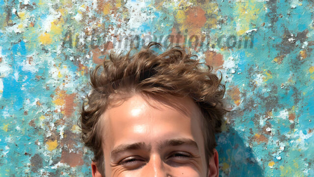 AI-generated abstract art featuring beautiful, handsome, sexy, shirtless, men, boys, lads, full of excitement joy and fun, covered in body paint, dynamic, interactive, Combining elements of realism with surreal abstract qualities, showcasing the potential of AI in artistic expression. Photos of guys, just smiling, happy, and having a good time. Most of them are smiling because a paint bomb just blow up next to them, so I'm calling is Abstract Art. When paint attacks and makes people happy, it's Art!